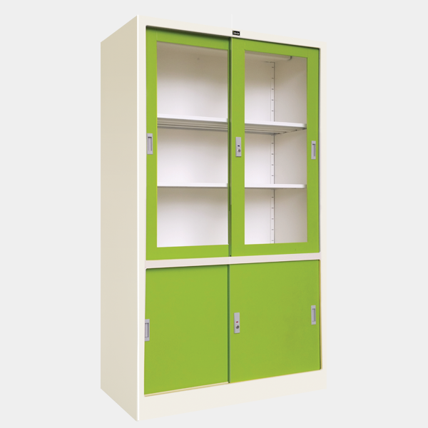 ตู้บานเลื่อนผสม 3 ฟุต รุ่น LKAS-301