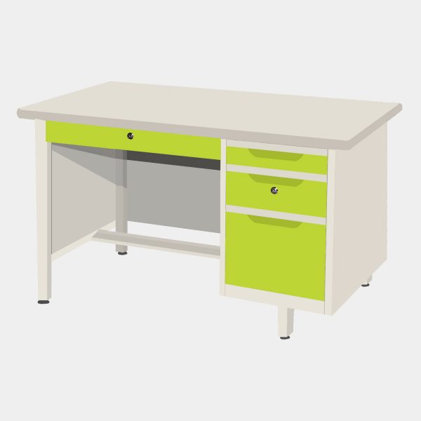 โต๊ะทำงานเหล็ก, โต๊ะเหล็ก, โต๊ะทำงานเหล็ก 4 ฟุต, โต๊ะทำงาน 120 ซม., โต๊ะบัญชี, โต๊ะบัญชีเหล็ก