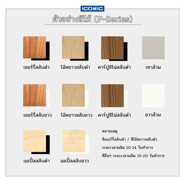 ตู้เอกสารเตี้ยบานเปิดเตี้ย รุ่น PLCL-810 - Image 2