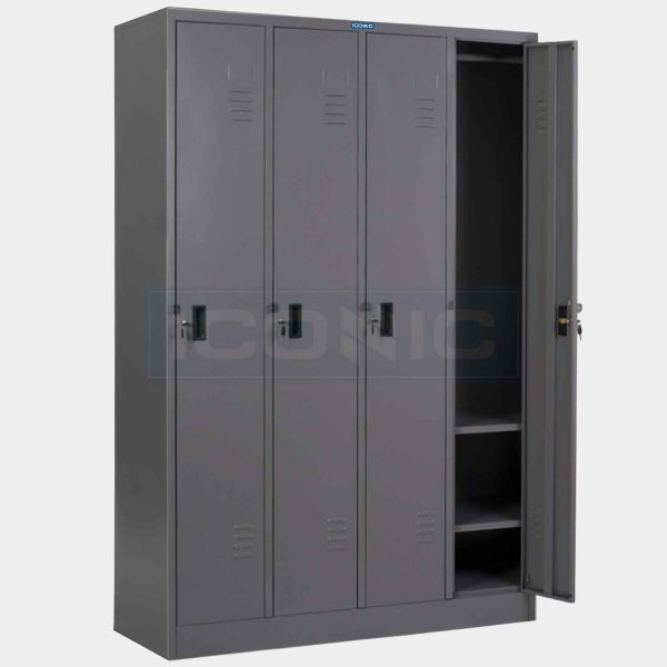 ตู้ล็อคเกอร์ 4 ช่อง, ตู้ล็อคเกอร์ 4 ประตู, ตู้ล็อคเกอร์ 4 ประตู 4 ฟุต, ตู้ Locker 4 ช่อง
