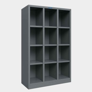 ตู้ล็อคเกอร์, ตู้ล็อคเกอร์โล่ง, ตู้ล็อคเกอร์ 12 ช่องโล่ง, ตู้ล็อคเกอร์เหล็ก