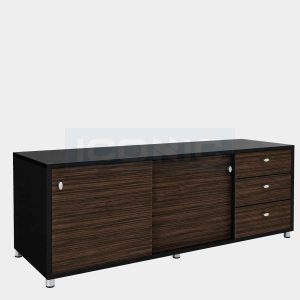 ตู้ไซท์บอร์ดเก็บเอกสารบานเลื่อนพร้อม 3 ลิ้นชัก รุ่น HB-EX07-CS016